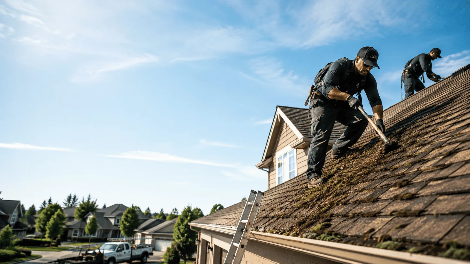 Roof Moss Removal in Mammoth Cave, KY near me